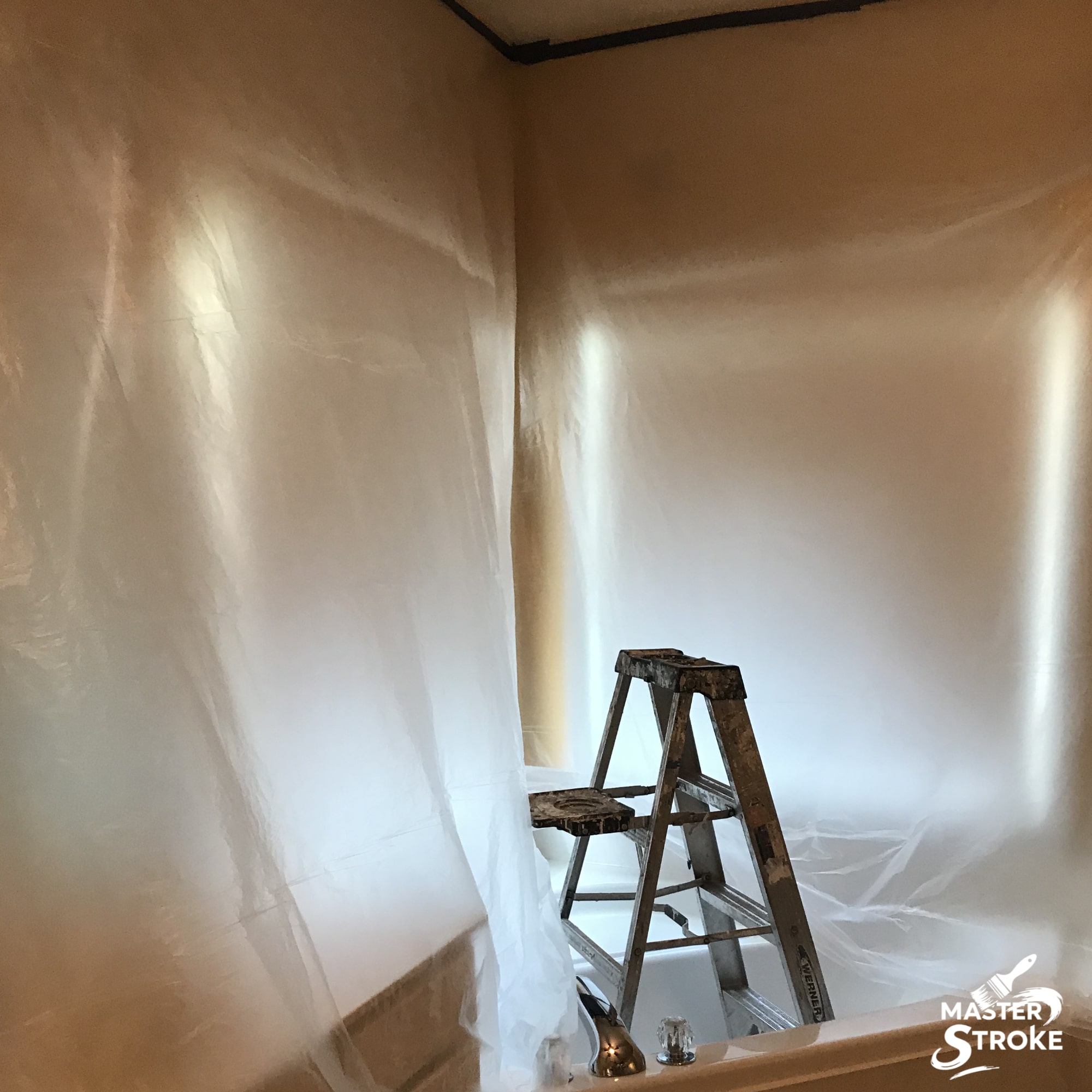 Finished living room repaint